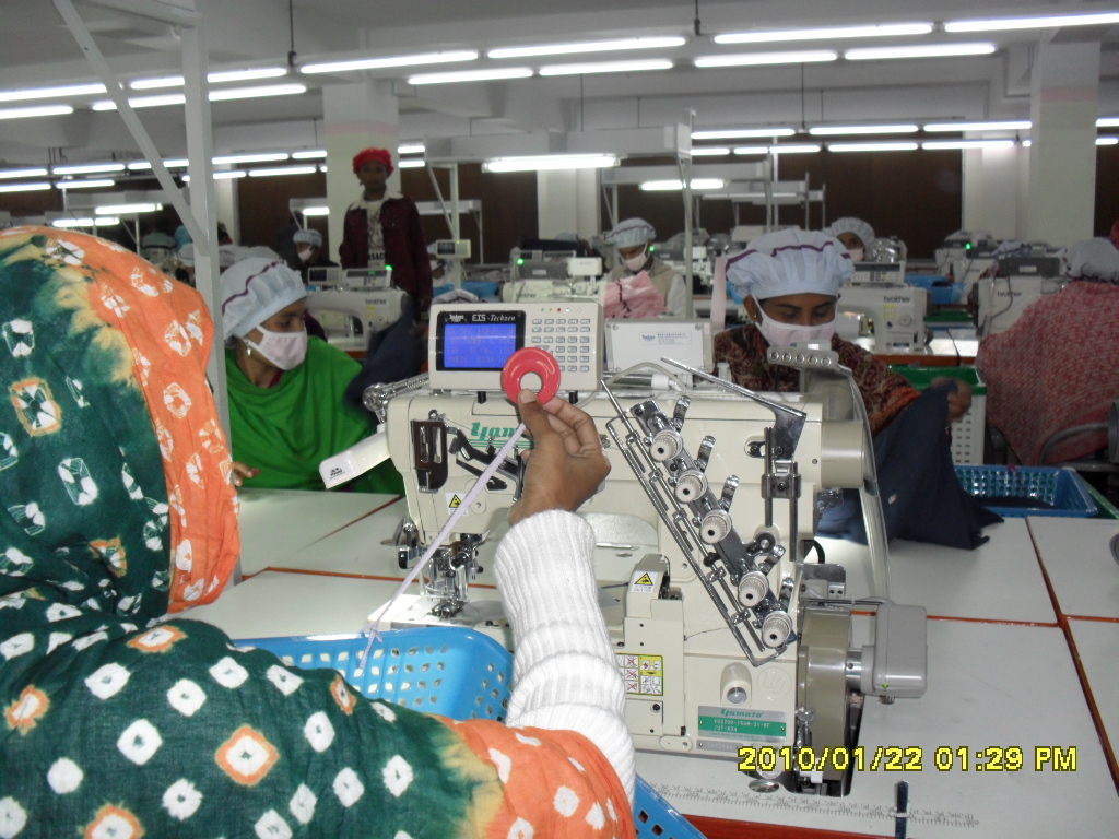 RFID for Garments factory